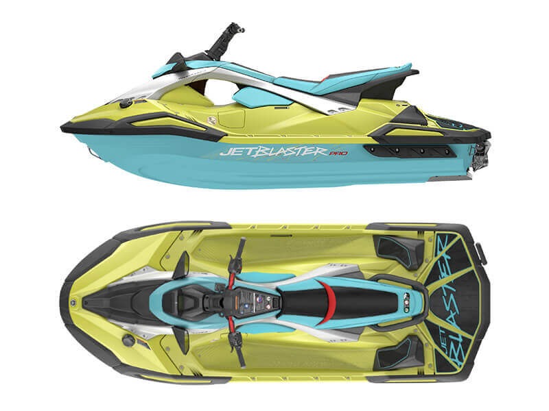 2025 Yamaha WaveRunner JetBlaster Pro 3Up Profile new 800 x 600